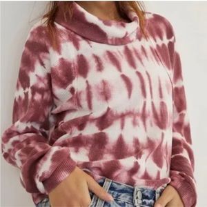 NWOT Pilcro - Anthro | tie dye turtleneck